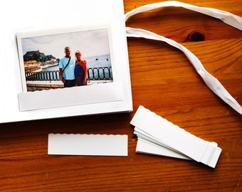 Instax Wide Photo Pockets: Álbum de Convidados para Casamento (Conjunto de 25 a 500)