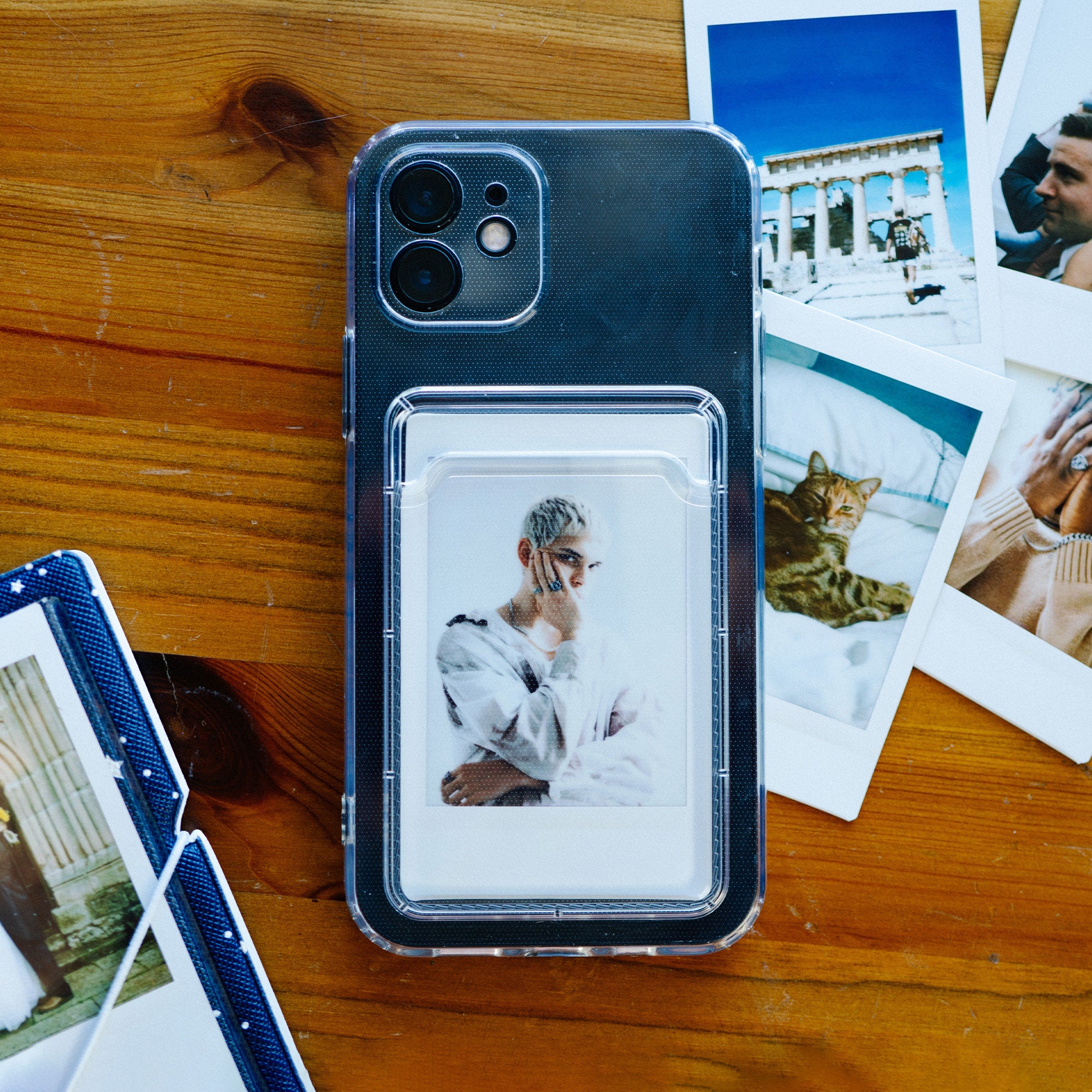 Personalised Photo Phone Case Custom iPhone Instax Mini Case Gifts for Him  / Her Gift for Birthday 