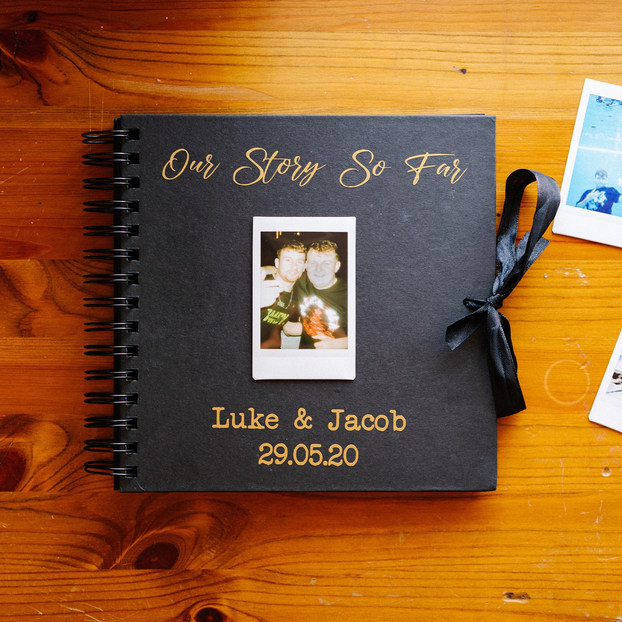 Our Story So Far Personalised Scrapbook, Couples Memory Book