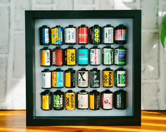 Film Canister Wall Art: Recycled Photography Decor