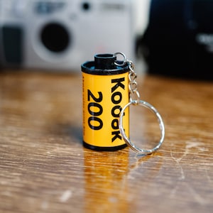 Kodak Film Canister-nyckelring: Återanvänd fotogåva