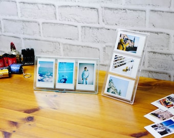 Coloured Instax Mini Frames | One Frame = 3 Instax Prints | Multiple Colours | Portrait & Landscape