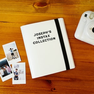 Álbum de bolsillo de 160 para Instax Mini & Square / Portada personalizada / Álbum de película instantánea / Álbum de fotos / Libro de memoria