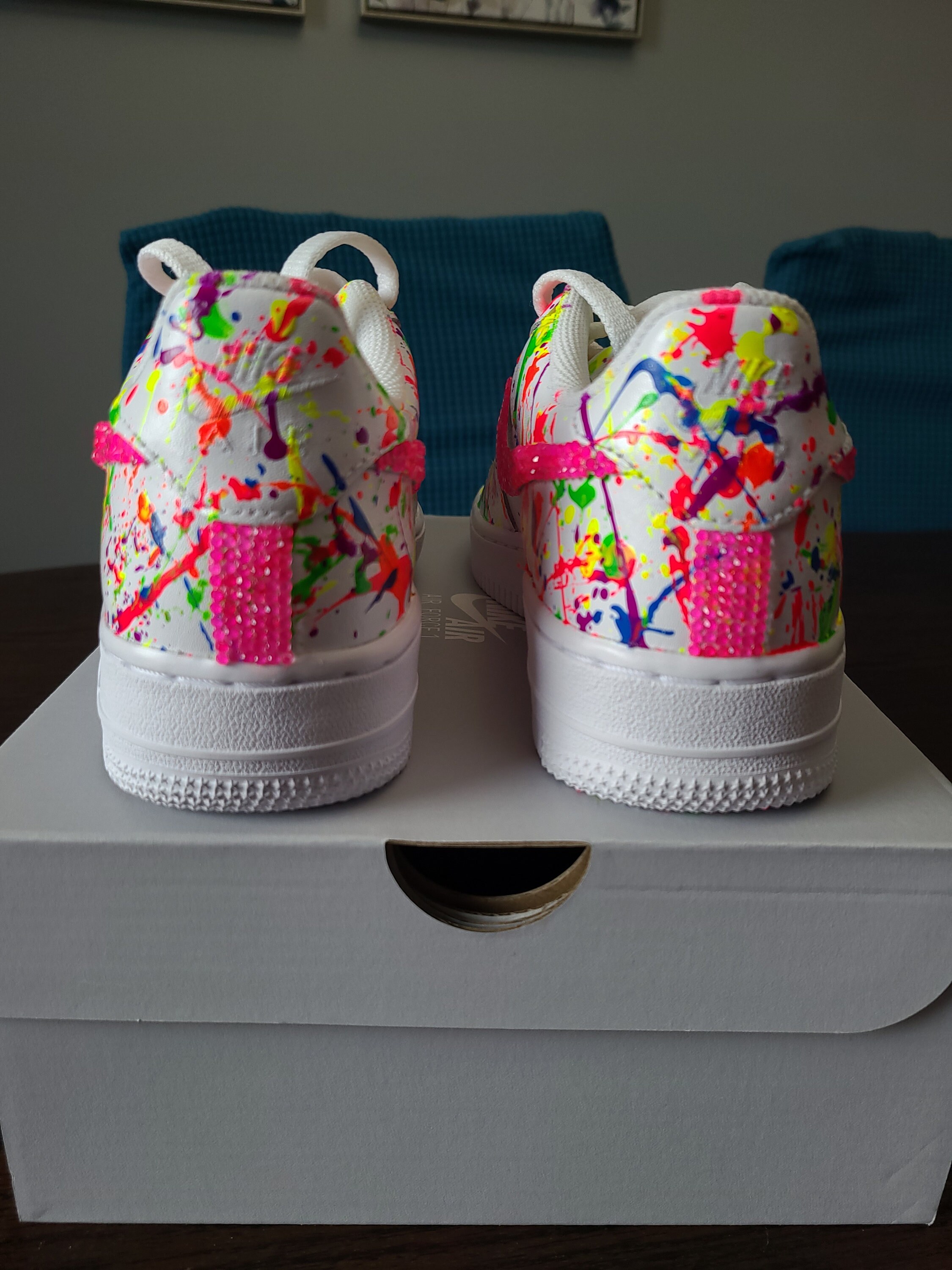 bleaching air force ones