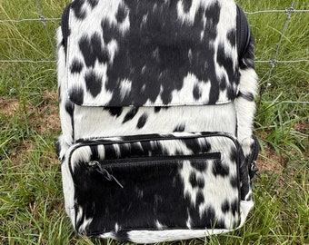 Medium Cowhide Backpack