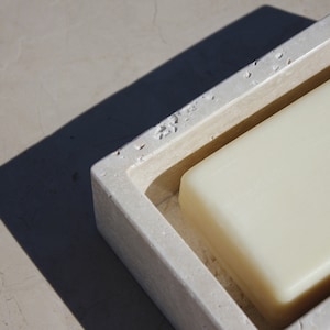 Marble Tray | Soap Holder | Gift for Everybody | Bathroom Marble Accessories | Marble Homeware
