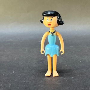 Flintstones action figure : Betty. D-toys 1983. RARE.
