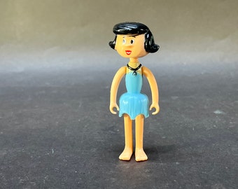 Flintstones action figure : Betty. D-toys 1983. RARE.