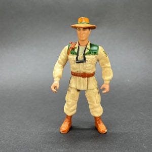 Jurassic Park 2 action figure : Eddie Carr, the Lost World. Kenner1997.