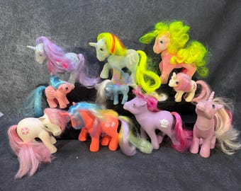 My Little Pony Lemon Drop With Accessories 1983 Hasbro MLP G1 Show