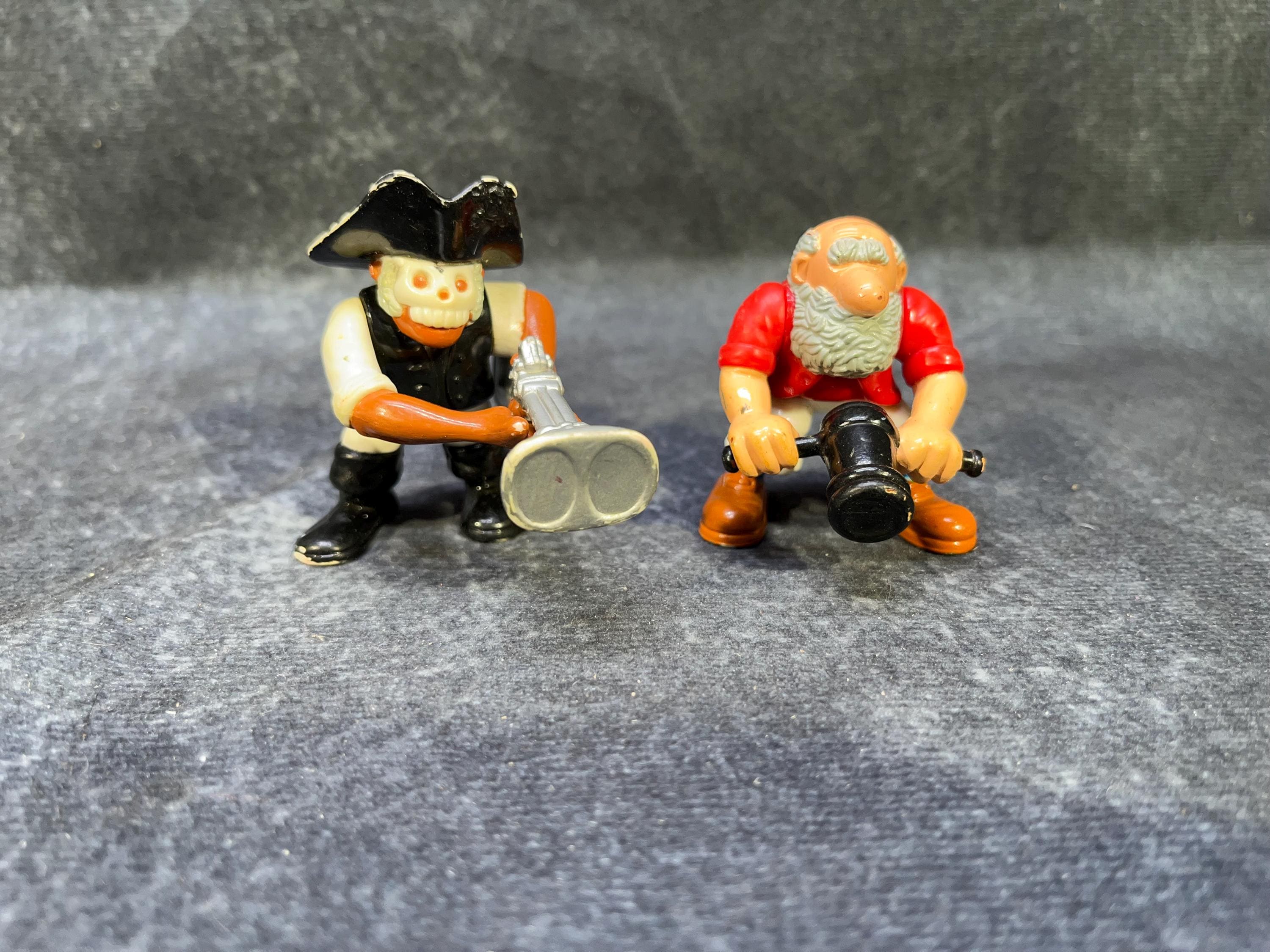 Fisher Price Great Adventure : 2 Pirates Figures. 1994. Played