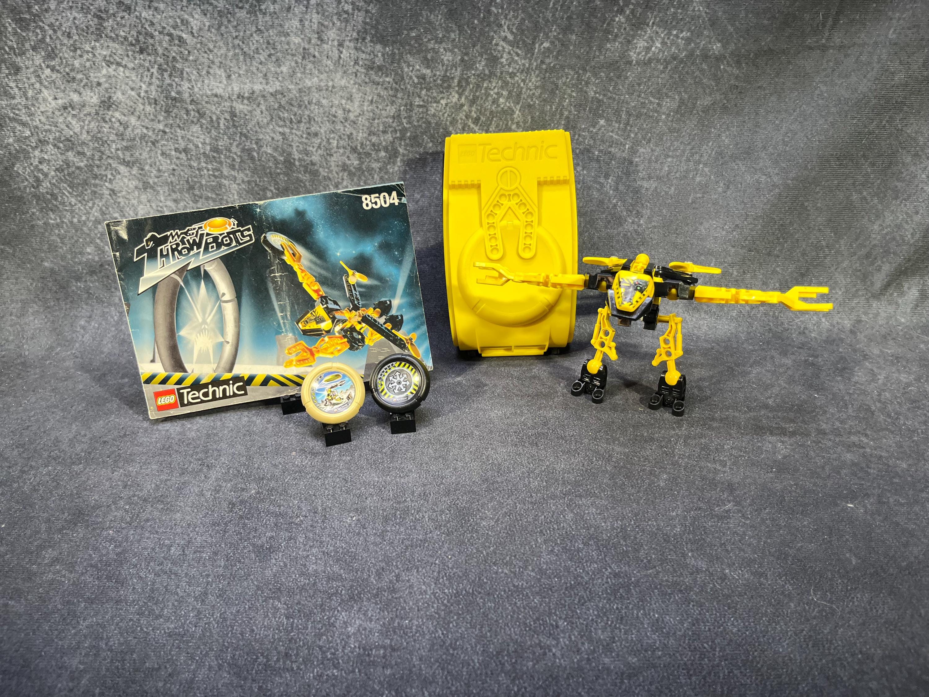 Lego Technic Throwbot : Judge Slizer (8504). 100% Complete With