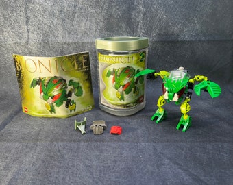 Bionicles Buildable Toy Bohrok Lehvak No 8564. Complete With Canister and Instructions. Lego 2002. Etsy