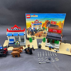 Vintage Lego Set Wild West, Gold City No 100