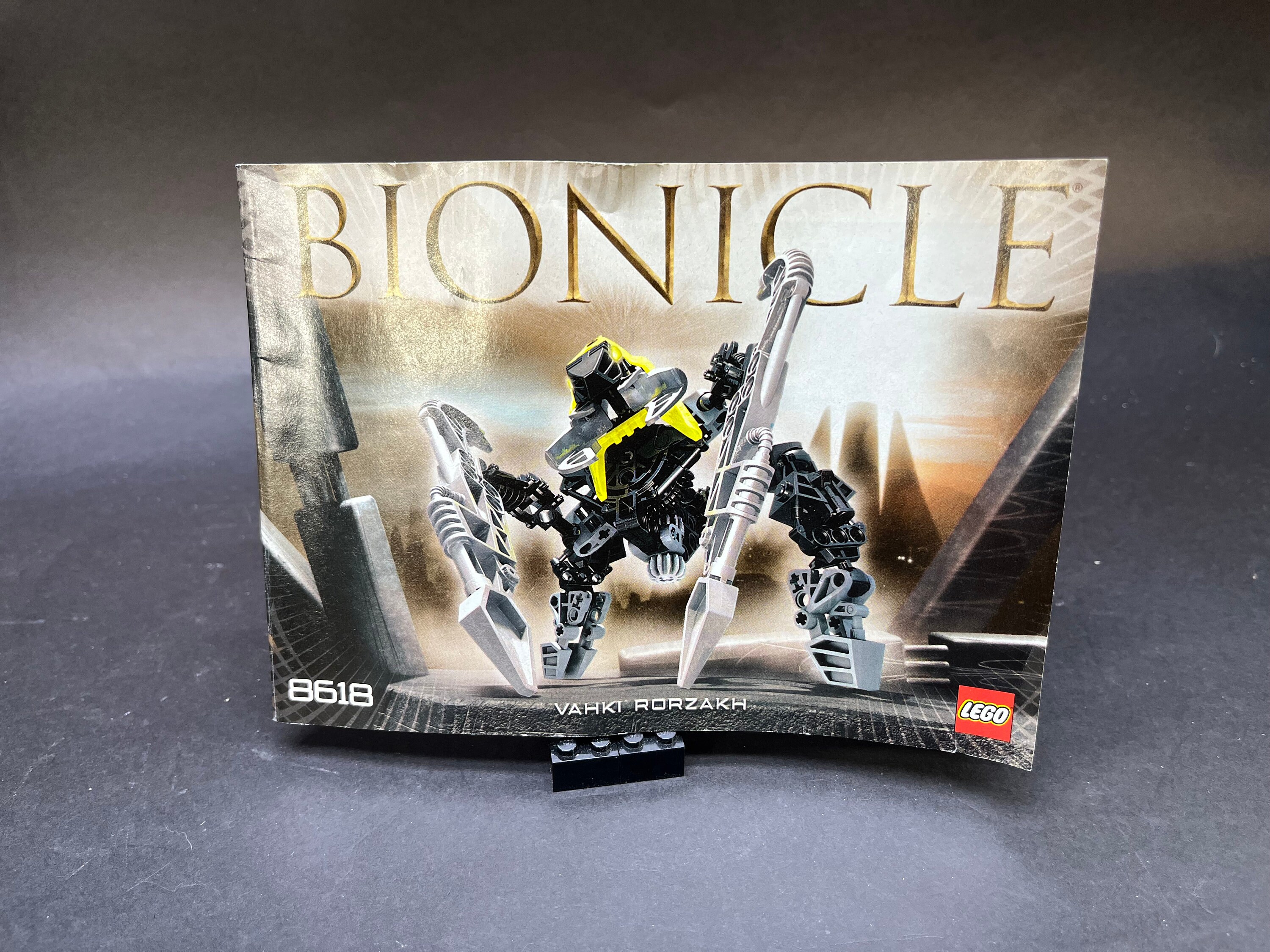 Bionicles Buildable Toy : Vahki Rorzakh No 8618. Complete With
