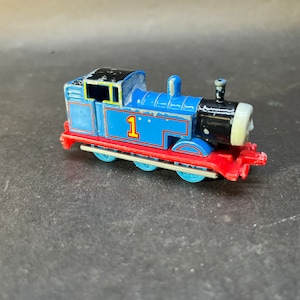 Thomas the train diecast :Thomas, himself.  Britt Allcroft. Ertl 1985