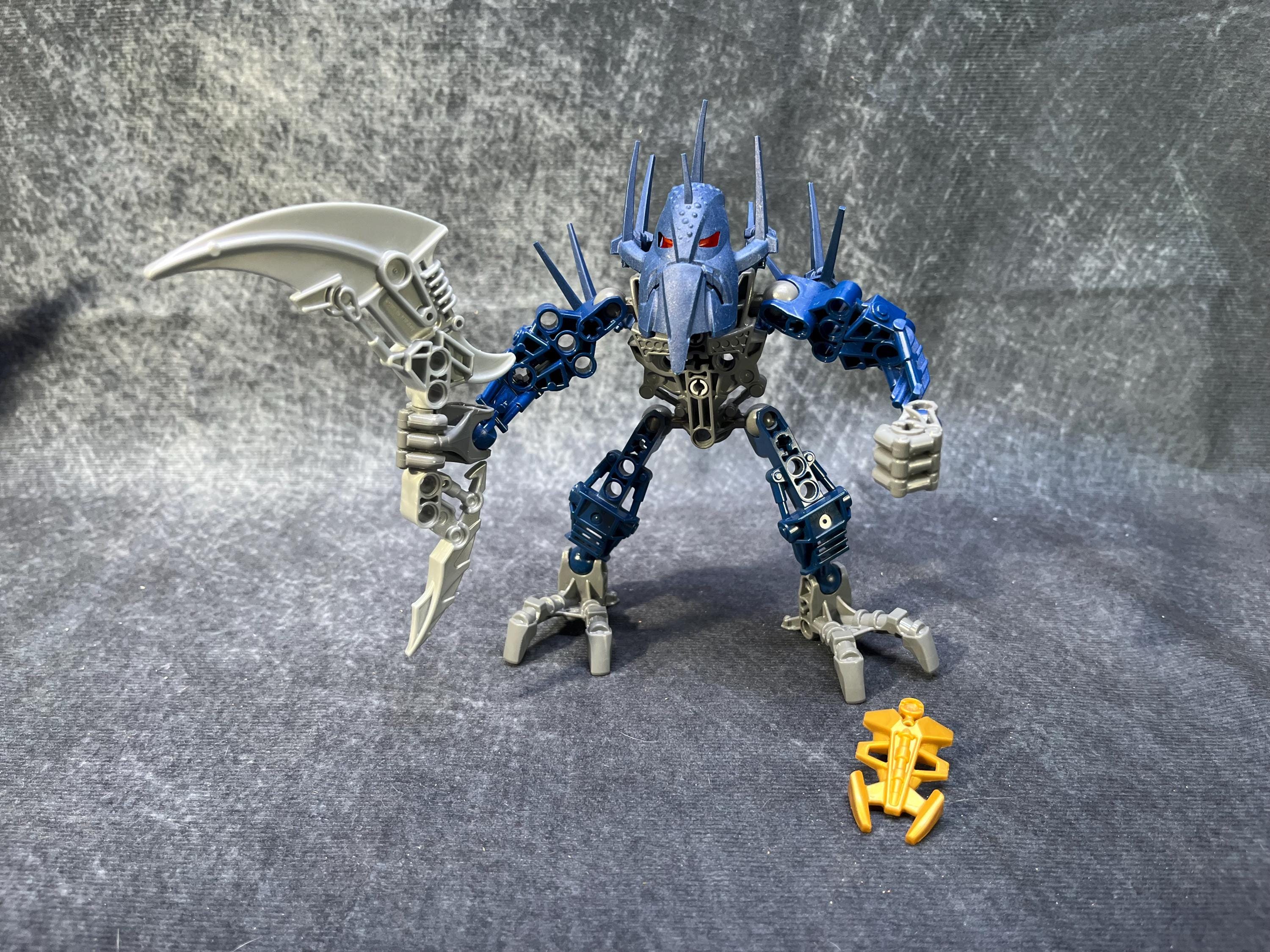 Bionicles Buildable Toy Bionicle Stars Piraka. No 7137. 100 Complete With Golden Piece. Lego. Etsy Canada
