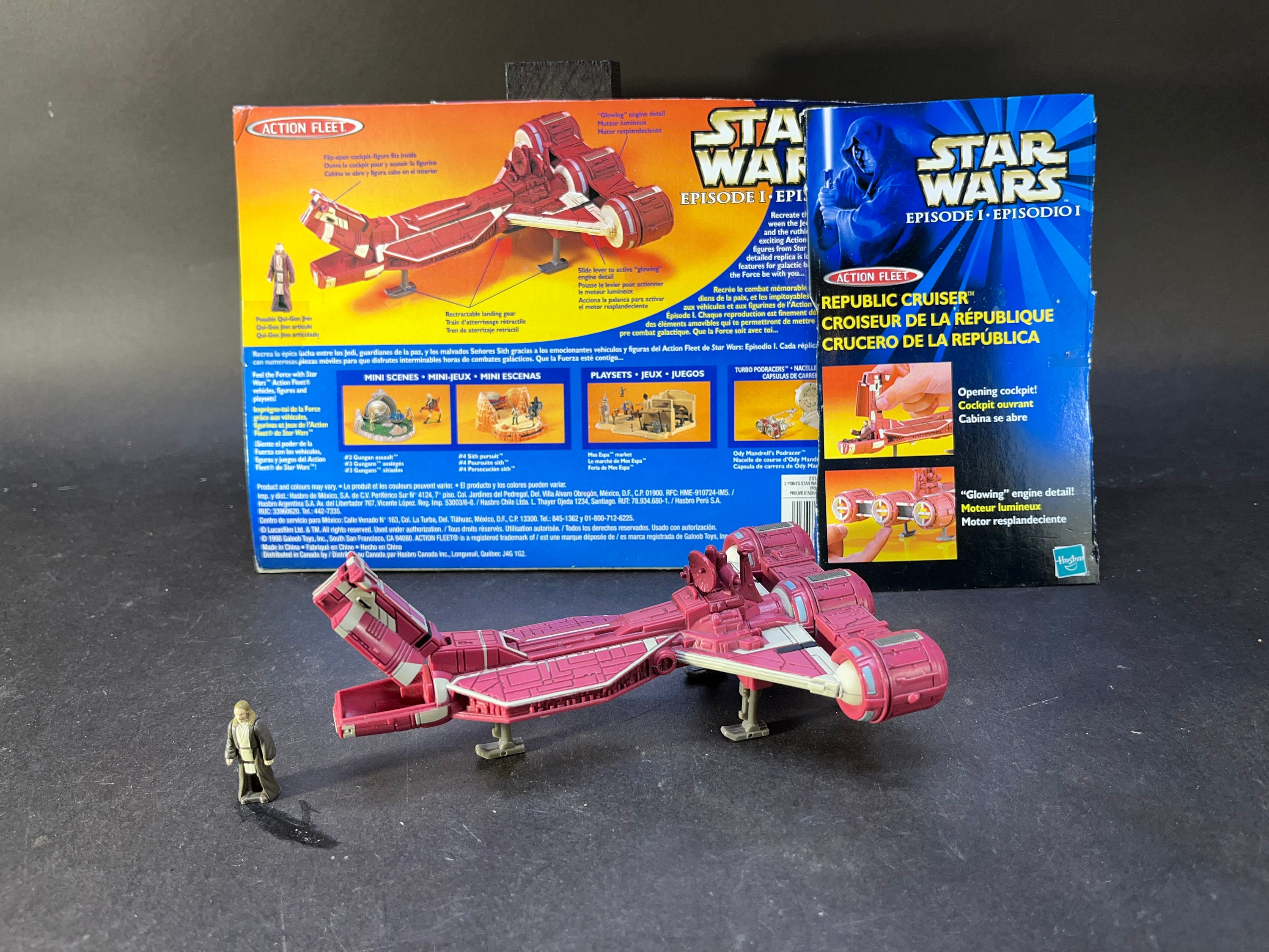 Star Wars Action Micro Machines Republic Cruiser, Episode