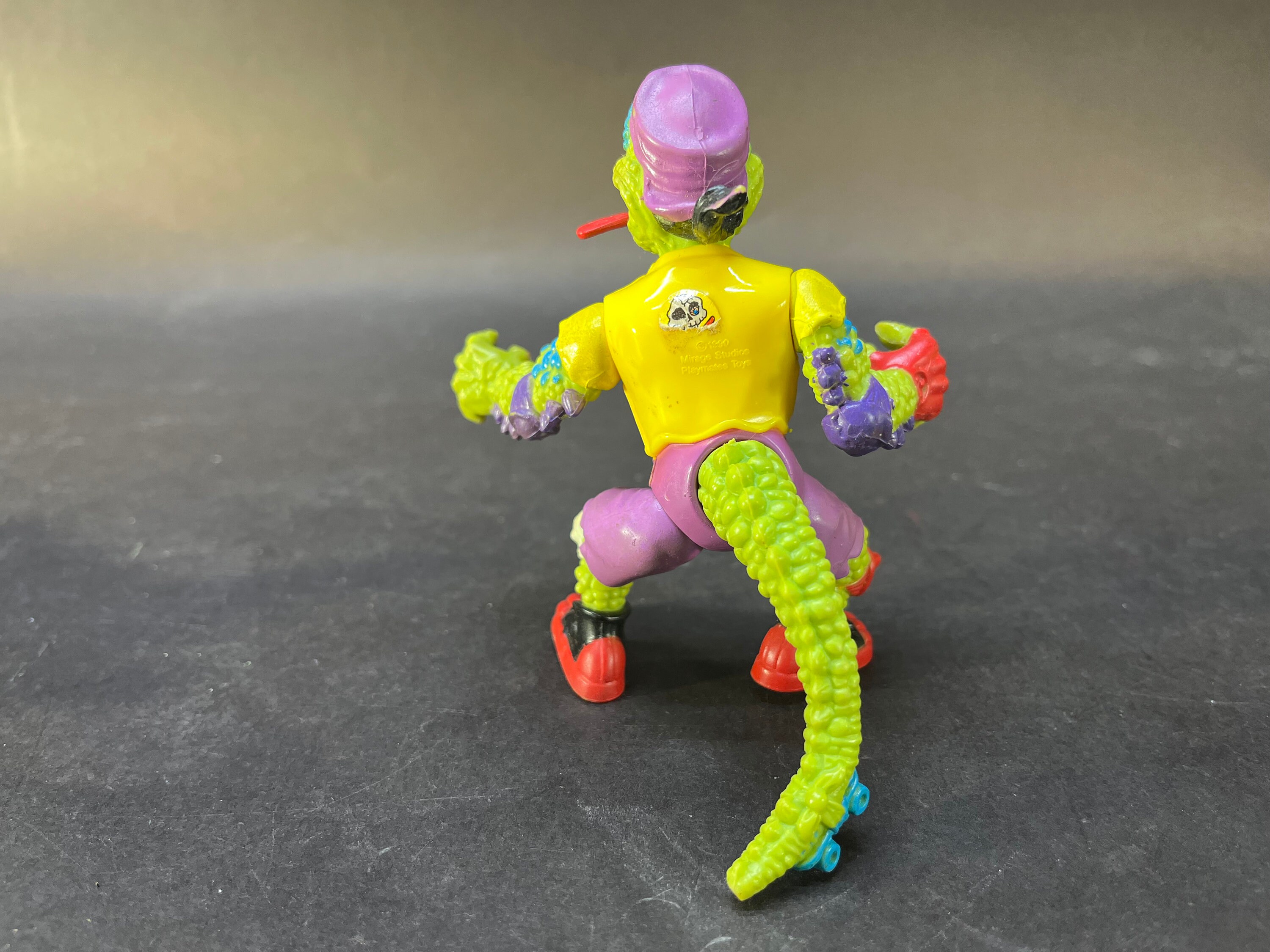 TMNT Action Figure : Mondo Gecko 100% Complete. Playmates 1990 - Etsy