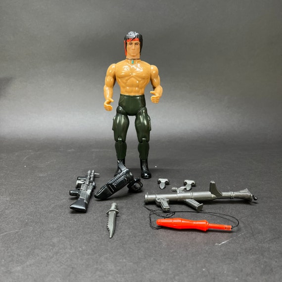 Figura de acción de Rambo. Fuerza de la libertad. Casi - Etsy México