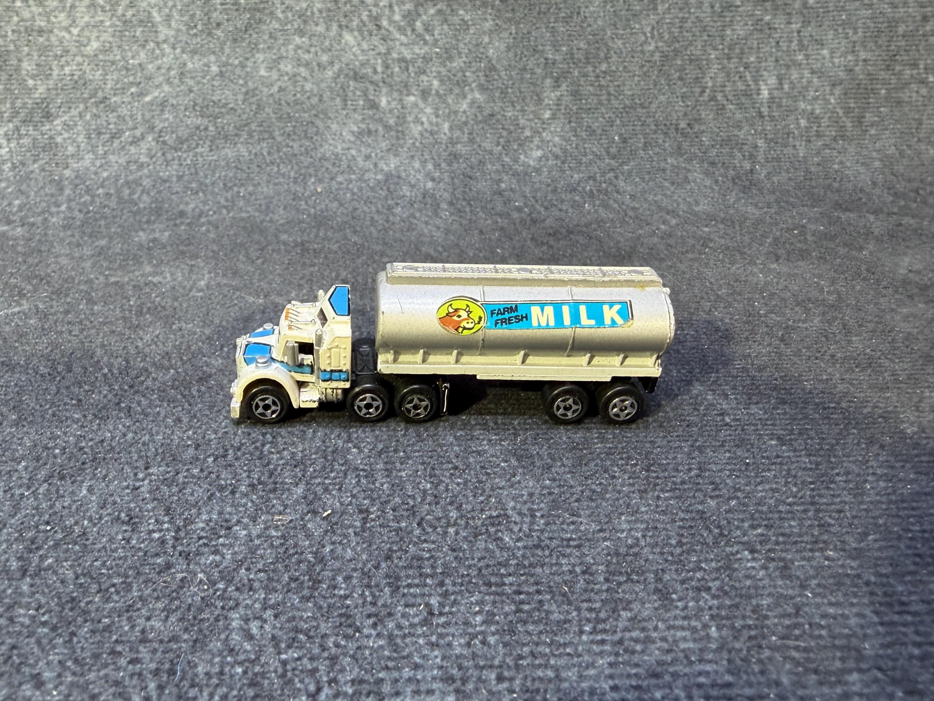 Vintage Toy Milk Truck - Etsy