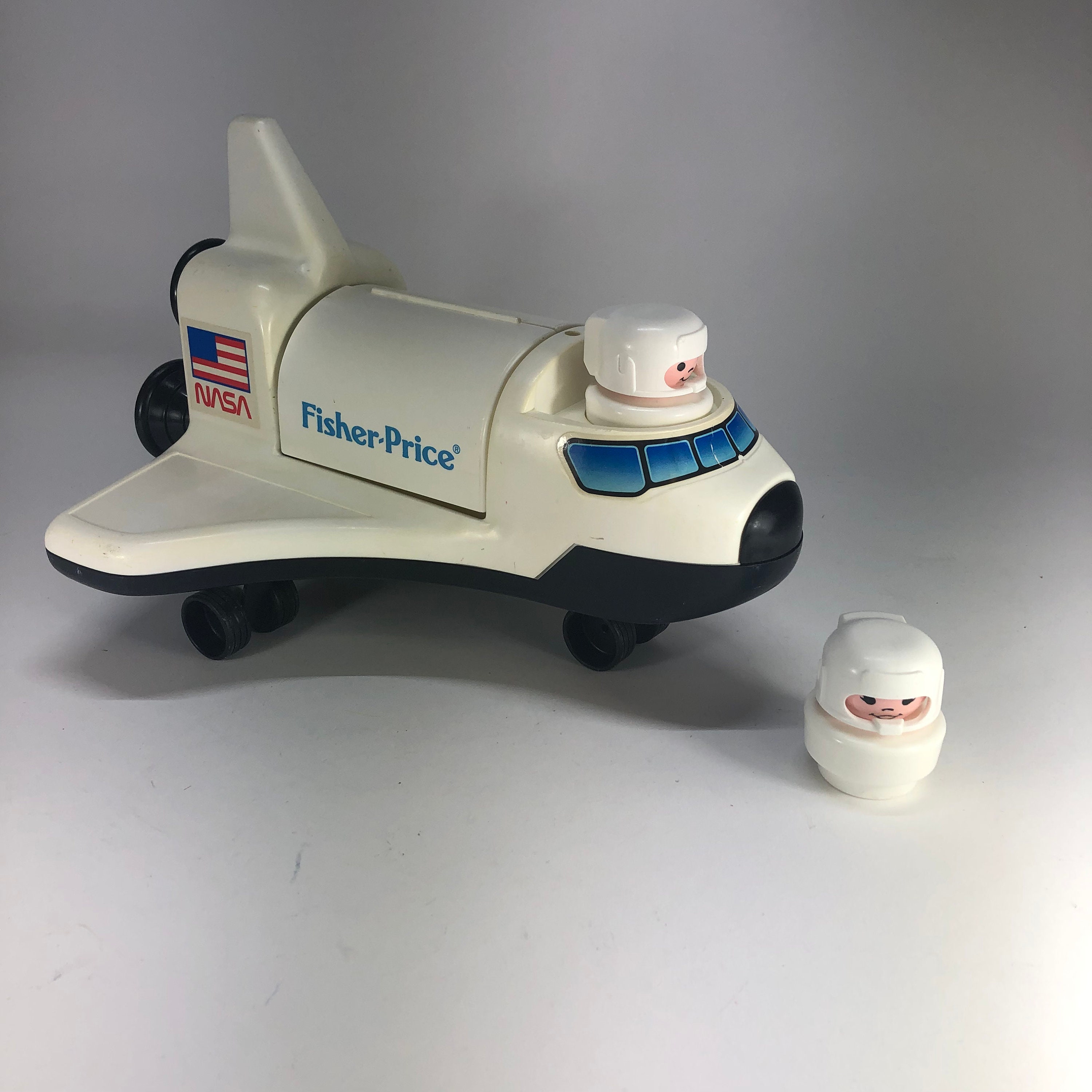Fisher price space shuttle top 1980