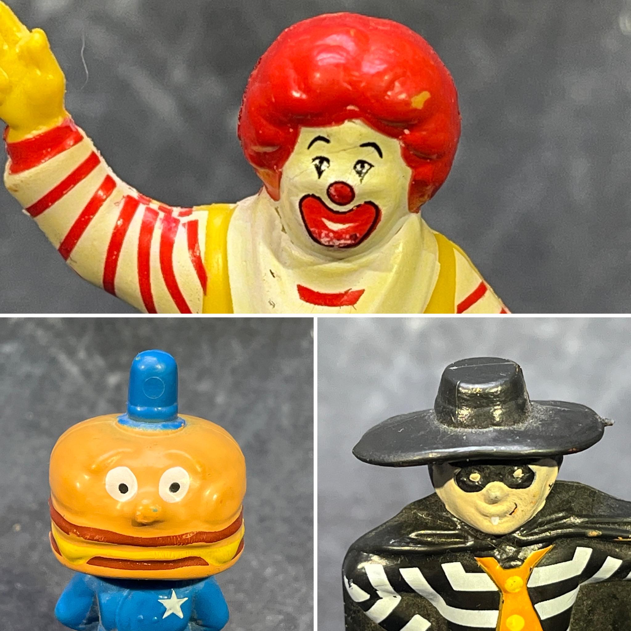 Vintage Mcdonalds Pvc Figurines. Happy Meal 1985. - Etsy