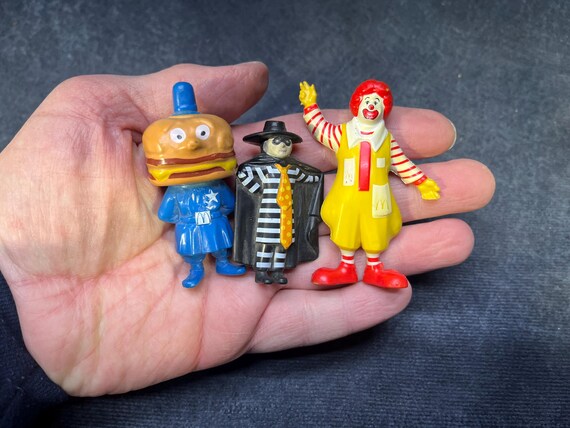 Vintage Mcdonalds Pvc Figurines. Happy Meal 1985. - Etsy
