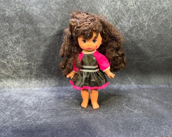 1205246 Poupée Mattel 1990 lil miss 17cm
