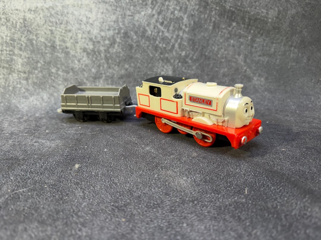 Thomas & Friends, Trackmaster : Stanley With Cart. Working