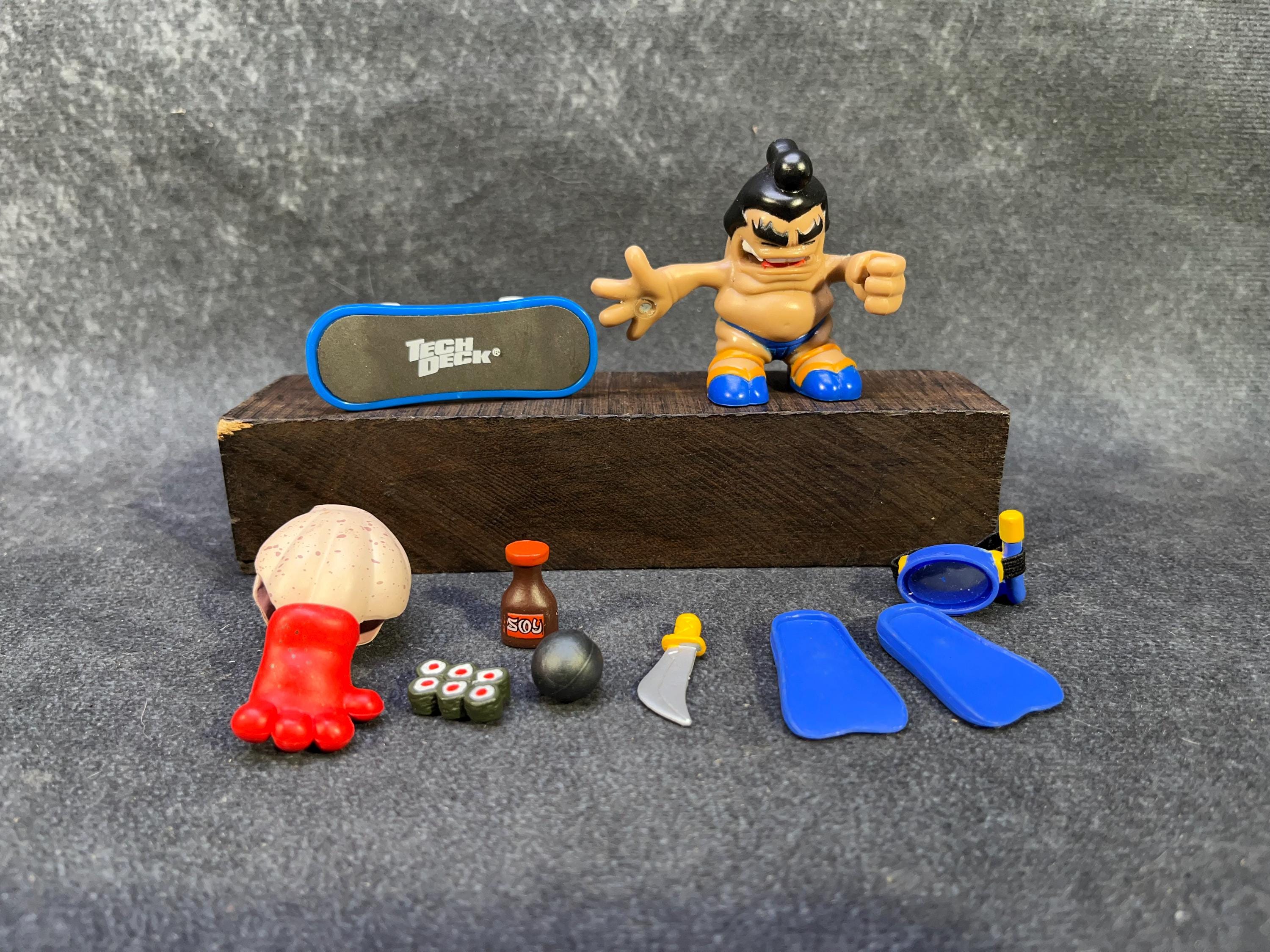 Tech Deck Dude: Sumo Sam - Scuba Squad 2004 (near Complete) - Etsy