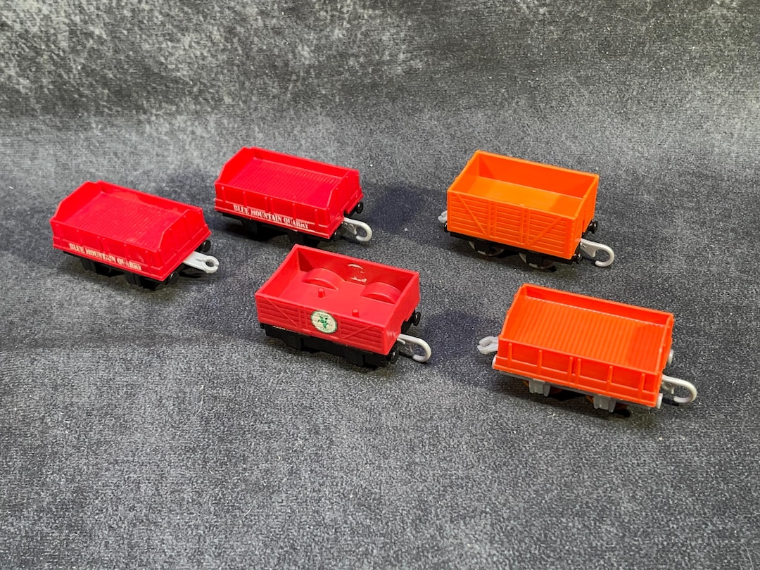 Thomas & Friends, Trackmaster : Lot of 5 Wagons. Mattel - Etsy