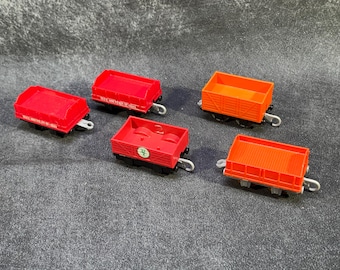 Thomas & Friends, TrackMaster : Lot of 5 wagons. Mattel