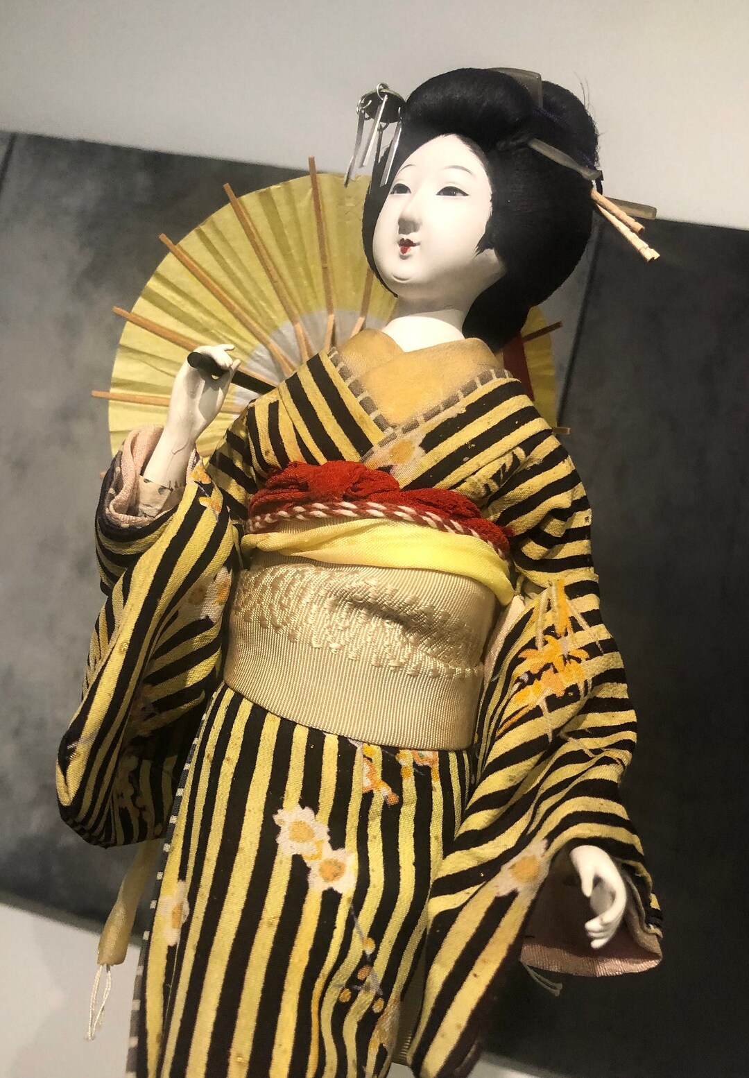 Vintage Japanese Geisha Doll 1950's Etsy