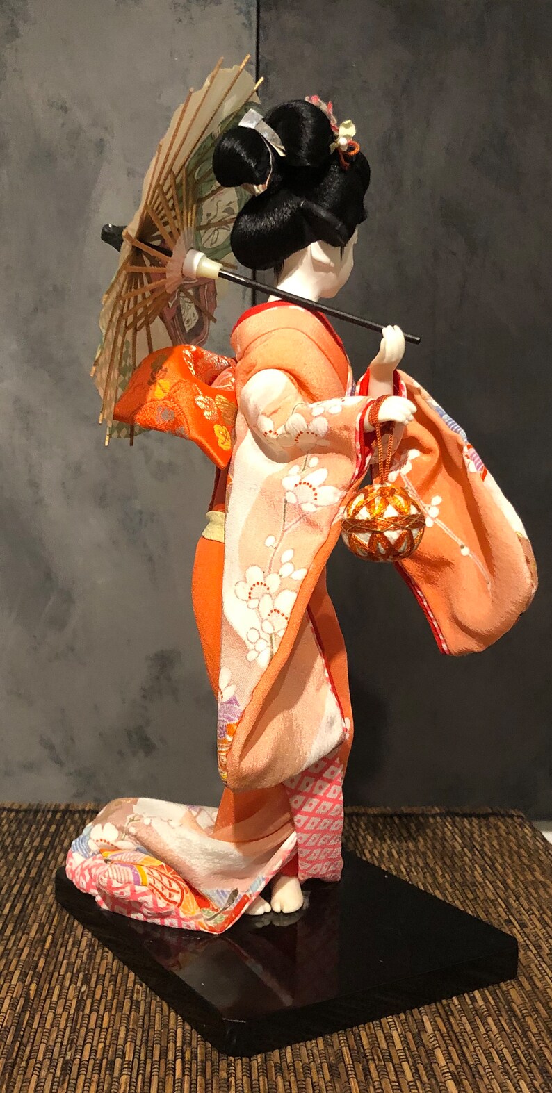 Vintage Japanese Geisha Doll Mint Condition Etsy