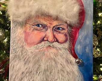 Santa Claus Painting
