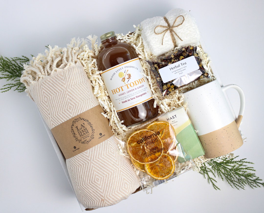 Hot Toddy Kit Gift Set Recovery Box Get Well Soon Thinking Etsy