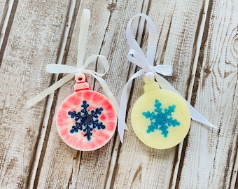 handmade snowflakes resin  , resin light Christmas Ornaments, Christmas gift , Christmas tree decor, snowflake lights ornaments