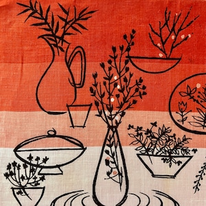 Vintage Designer Hanky by Jeanne Miller