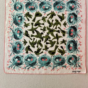 Vintage Designer Hanky by Tammis Keefe