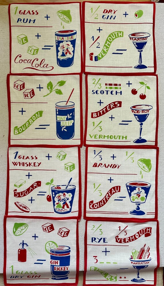Mid Century French Novelty Cocktail Recipes - image 10