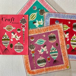 Tammis Keefe Designer Hanky  Iconic Mid Century