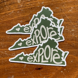 Explore Virginia Sticker