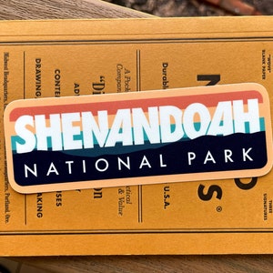 Naklejka Park Narodowy Shenandoah