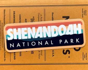 Shenandoah National Park Sticker