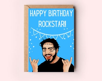 Rockstar Post Malone Poster