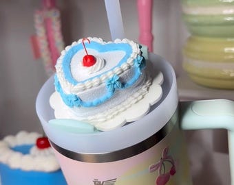 Heart cake toppers