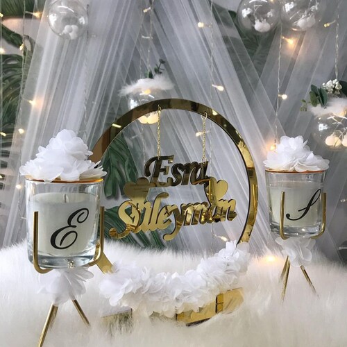 Personalized Engagement Tray Set, Nikkah Tray, Customzed Nikkah Ring Plate, Customized Ring Holder, Customized shops Tray, Tray Set
