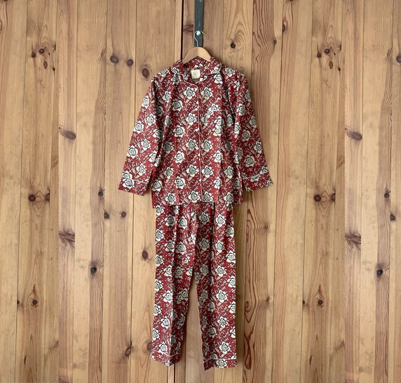 Long Pajama Pure Cotton Block Print Handmade and Handprinted in