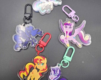 Llaveros de personajes secundarios de MLP